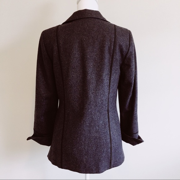 Harve Benard Gray Blazer - Size 6 - Picture 3 of 4